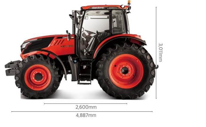 HX1400 — габаритная схема